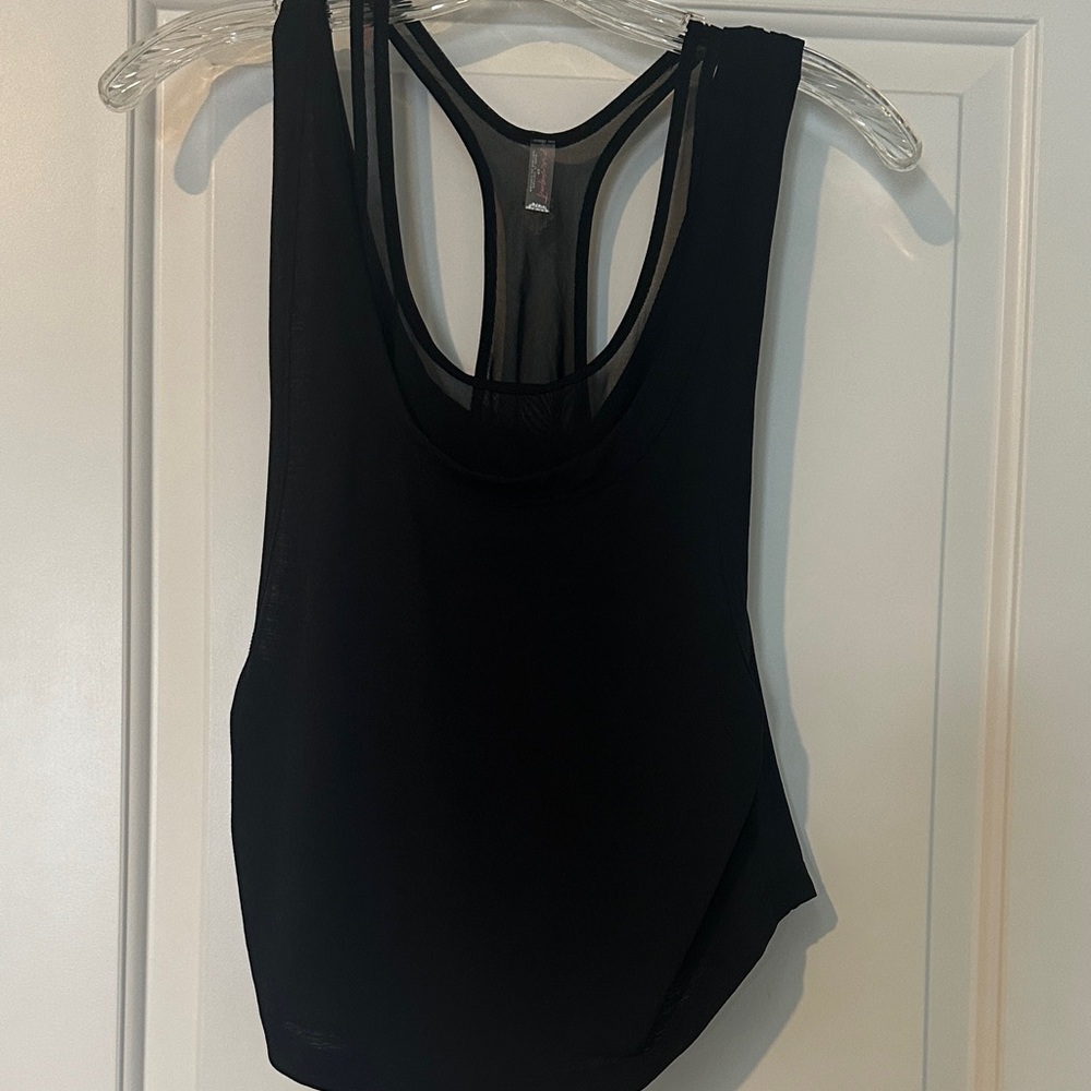 FP Movement by Free People Sleek Black Tank Top
